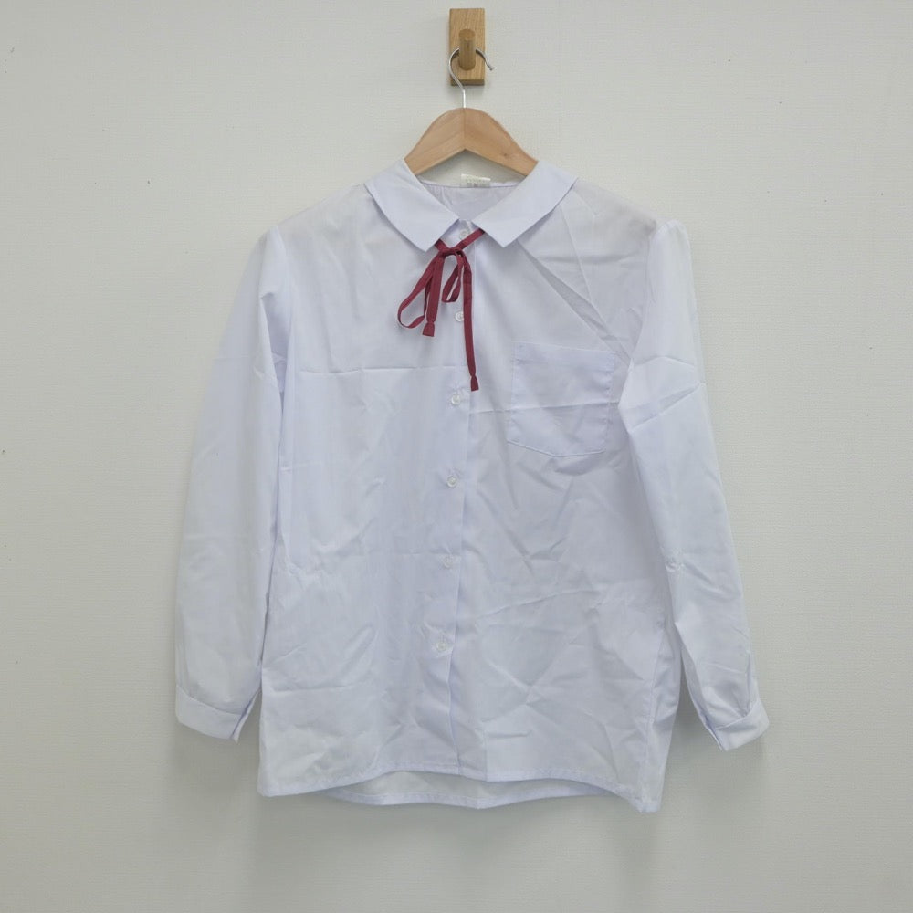 【中古】茨城県 三和北中学校 女子制服 4点（ブレザー・シャツ・スカート）sf019604