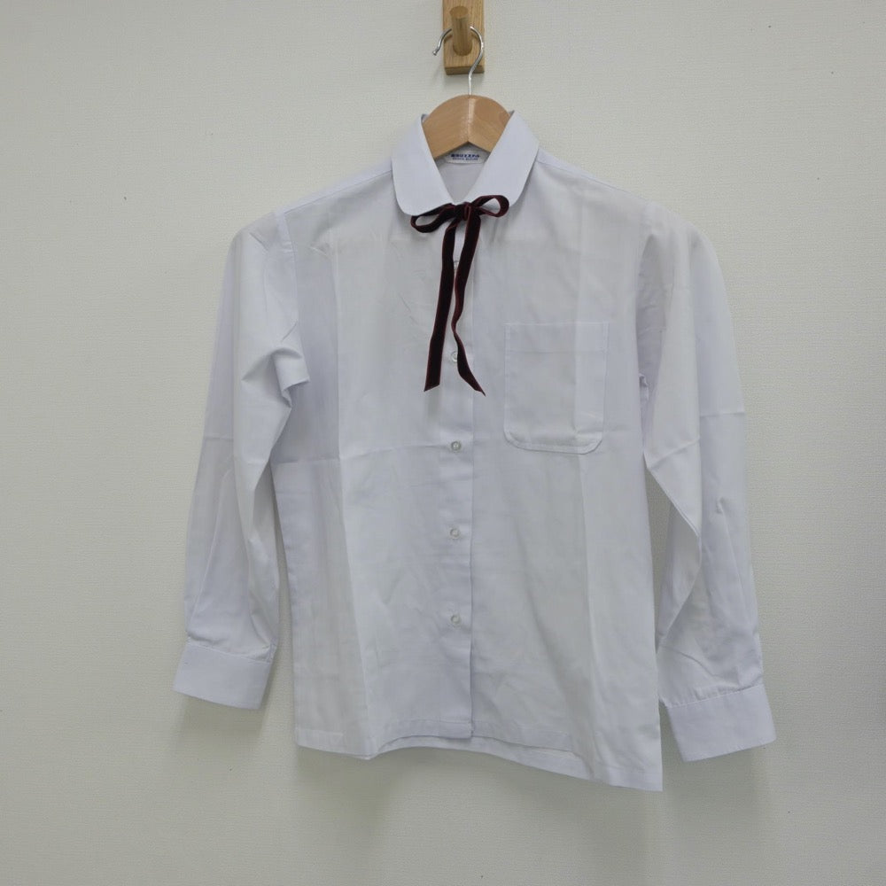 【中古】愛知県 名古屋大学教育学部附属中学校 女子制服 3点（シャツ・ブレザー・スカート）sf019626