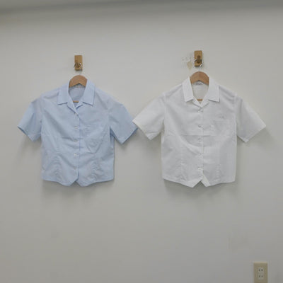 【中古】熊本県 文徳高等学校 女子制服 3点（シャツ）sf019647