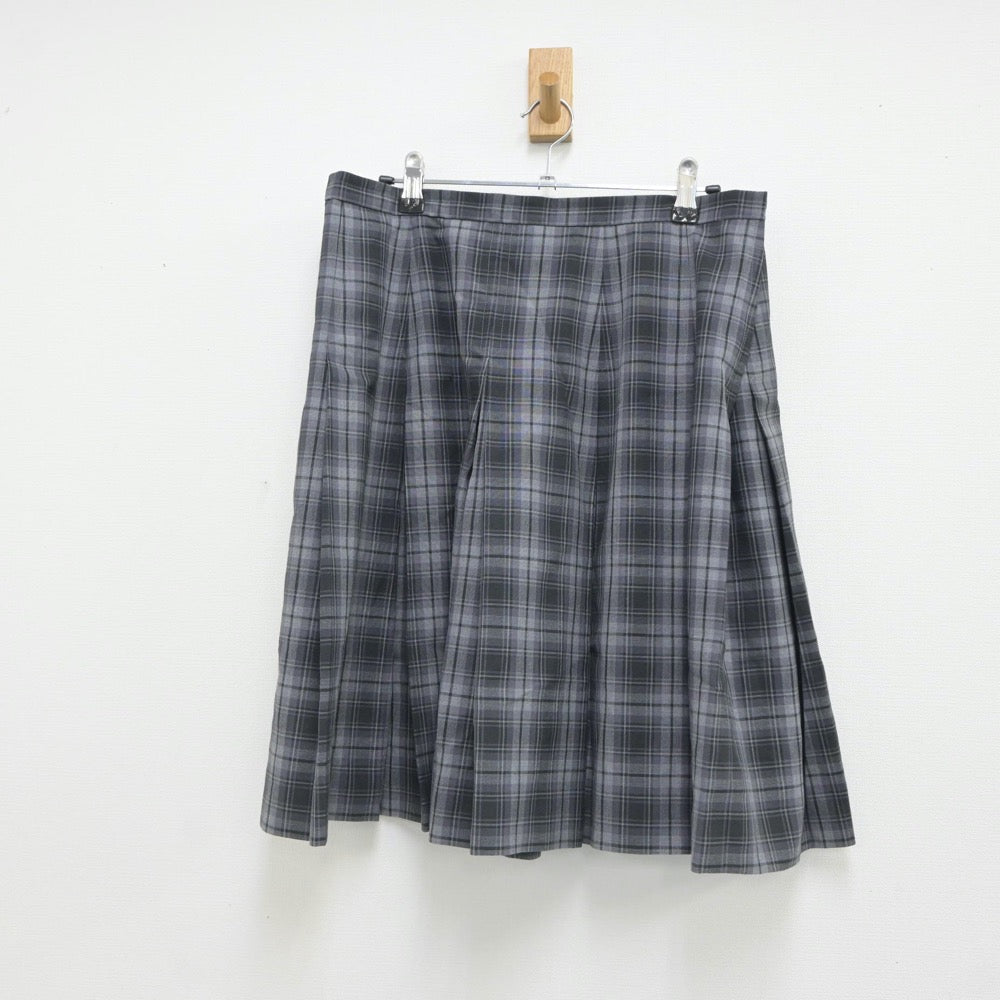 【中古】宮崎県 宮崎学園高校 女子制服 3点（シャツ・ニットベスト・スカート）sf019650