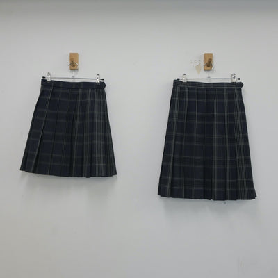 【中古】京都府 京都市立日吉ヶ丘高等学校 女子制服 4点（ブレザー・スカート）sf019661