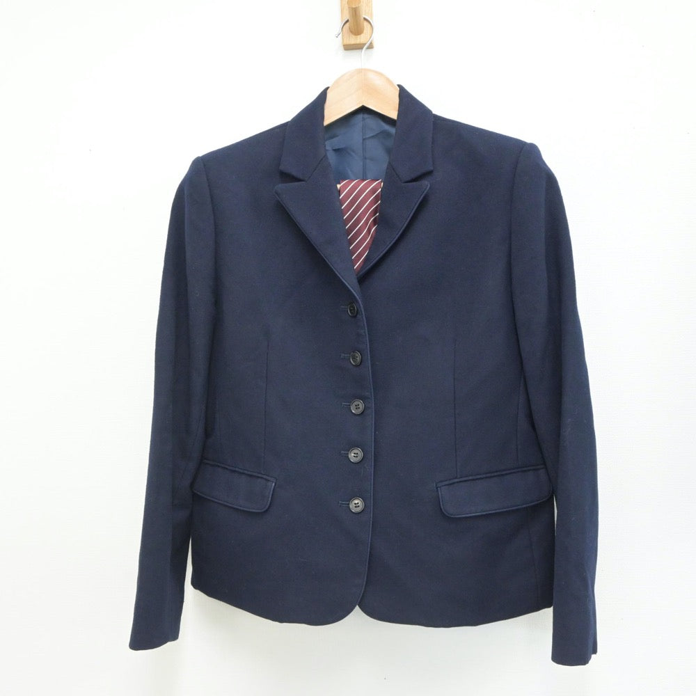 【中古】岡山県 岡山県立岡山操山高等学校 女子制服 3点（ブレザー・スカート）sf019662