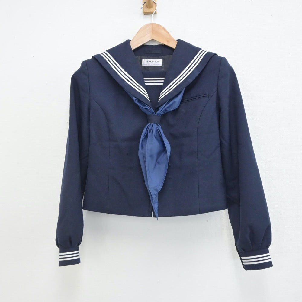 中古制服】秋田県 大仙市立大曲中学校 女子制服 2点（セーラー服・スカート）sf019670【リサイクル学生服】 | 中古制服通販パレイド