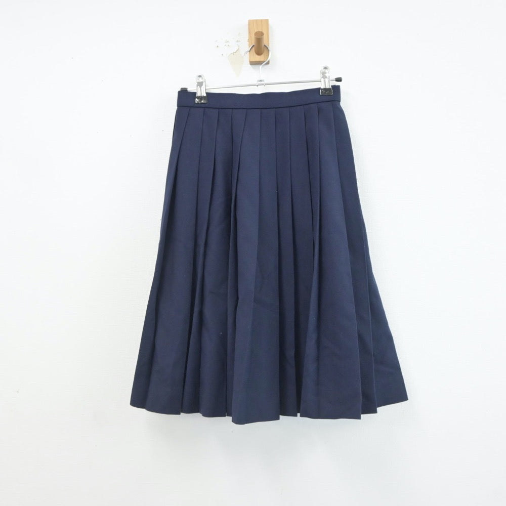 【中古】秋田県 大仙市立大曲中学校 女子制服 2点（セーラー服・スカート）sf019670