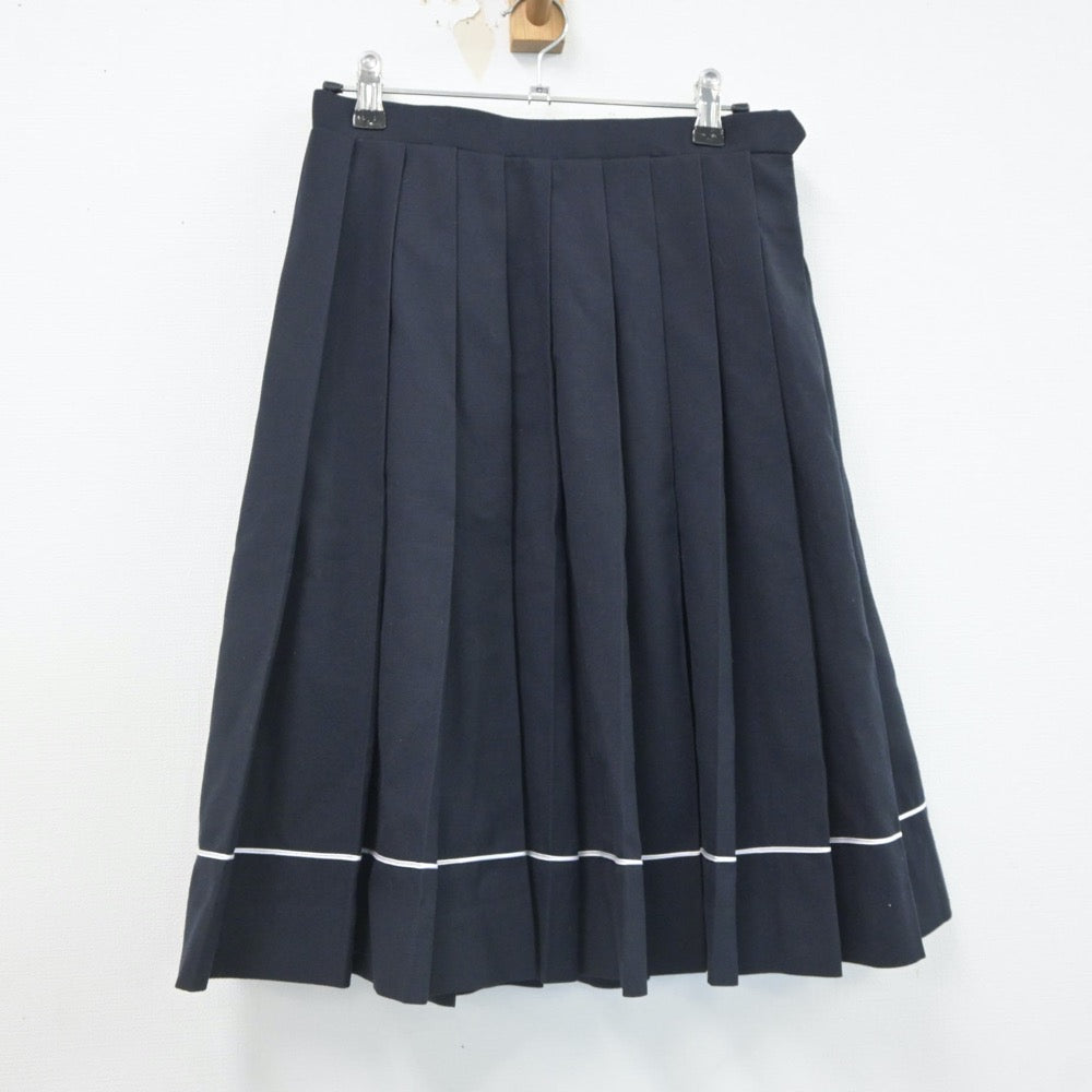 【中古】東京都 東京女子学園中学校 女子制服 2点（シャツ・スカート）sf019683