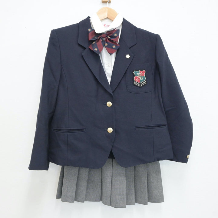 中古制服】茨城県 水戸農業高等学校 女子制服 7点（ブレザー・シャツ・ベスト・スカート）sf019691【リサイクル学生服】 | 中古制服通販パレイド