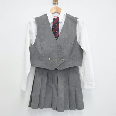 中古制服】茨城県 水戸農業高等学校 女子制服 7点（ブレザー・シャツ・ベスト・スカート）sf019691【リサイクル学生服】 | 中古制服通販パレイド