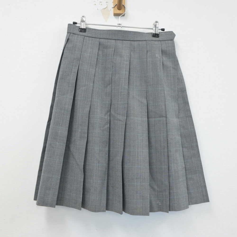 【中古】埼玉県 熊谷農業高等学校 女子制服 3点（シャツ・ニットベスト・スカート）sf019702