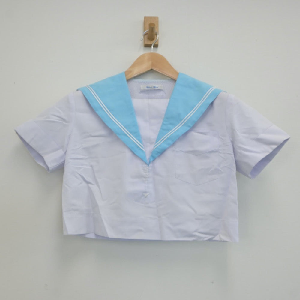 【中古】大阪府 夕陽丘高等学校 女子制服 1点（セーラー服）sf019707