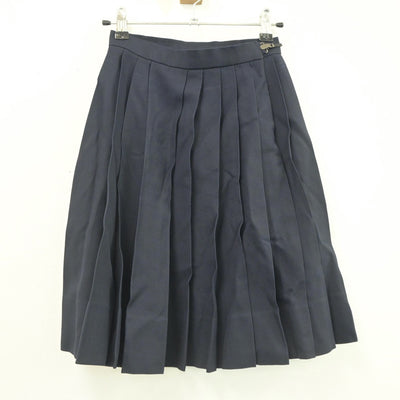 【中古】大阪府 夕陽丘高等学校 女子制服 2点（セーラー服・スカート）sf019708