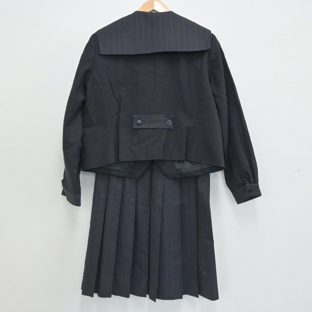 【中古】岩手県 岩手女子高等学校 女子制服 3点（セーラー服・スカート）sf019711