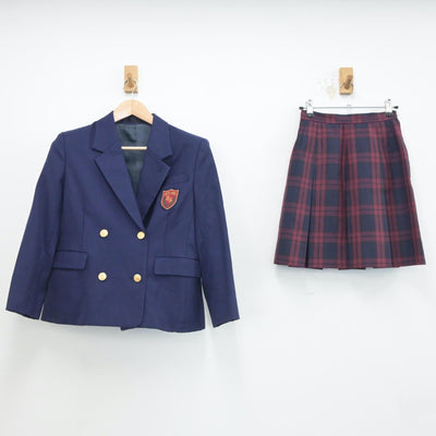 【中古】埼玉県 浦和学院高等学校 女子制服 3点（ブレザー・スカート）sf019712