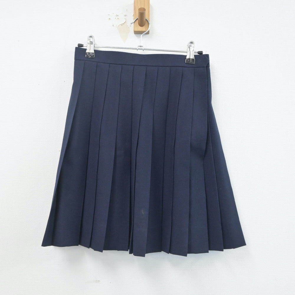 【中古】千葉県 八千代高等学校 女子制服 2点（ベスト・スカート）sf019715