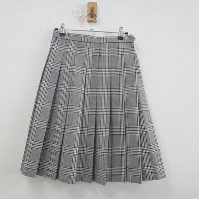 【中古】東京都 国士舘高等学校 女子制服 3点（シャツ・スカート）sf019731