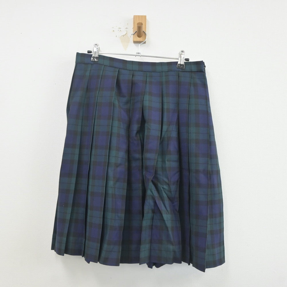 【中古】宮城県 仙台育英学園高等学校 女子制服 2点（ベスト・スカート）sf019750