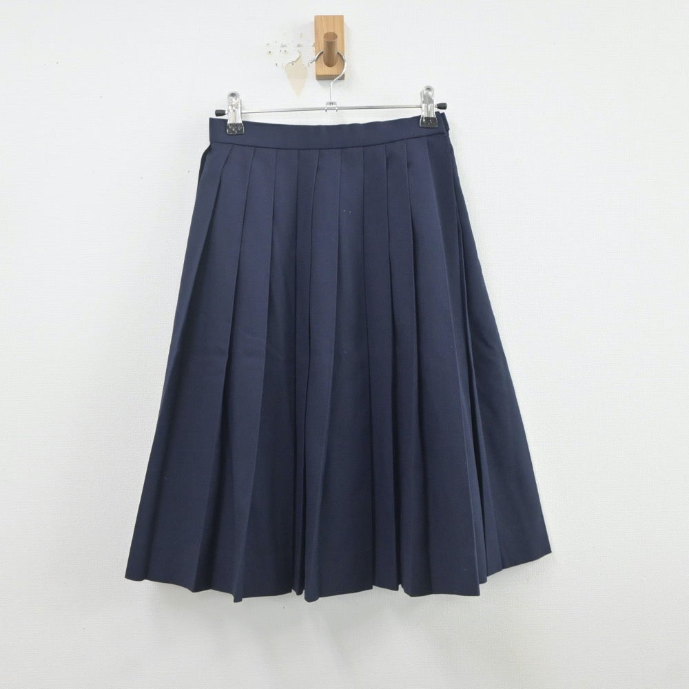 【中古】秋田県 御野場中学校 女子制服 3点（セーラー服・スカート）sf019758