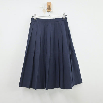 【中古】秋田県 御野場中学校 女子制服 3点（セーラー服・スカート）sf019758