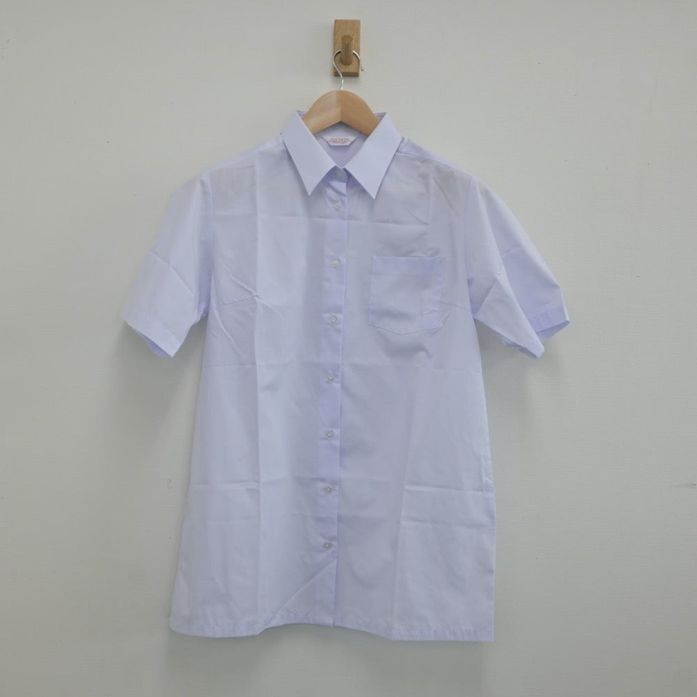 【中古】茨城県 水戸第二高等学校 女子制服 2点（ジャンパースカート・シャツ）sf019761