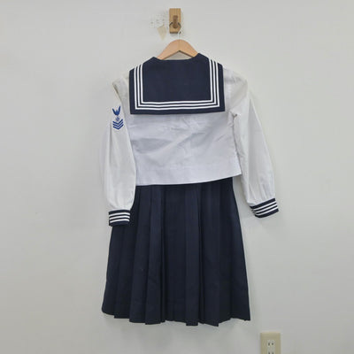 【中古】東京都 共立女子中学高等学校 女子制服 3点（セーラー服・スカート）sf019766