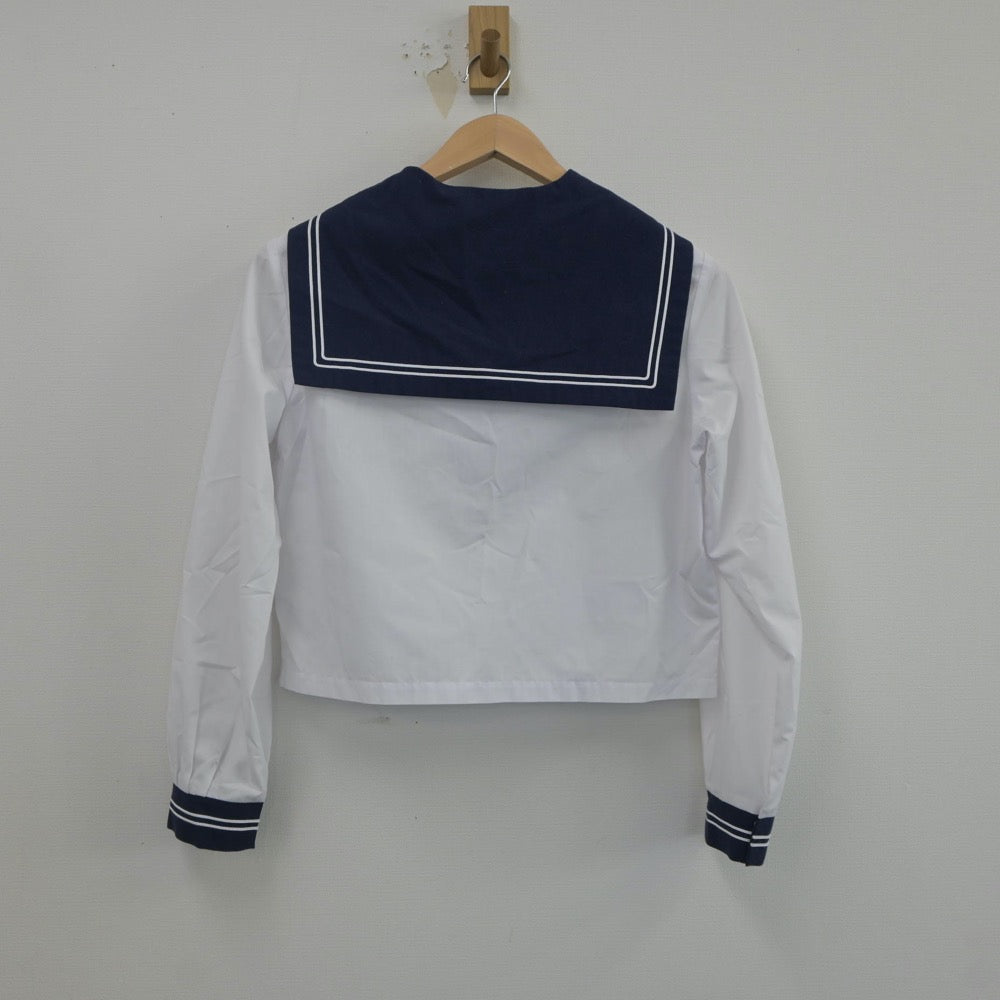 【中古】山形県 天童第一中学校 女子制服 2点（セーラー服）sf019771