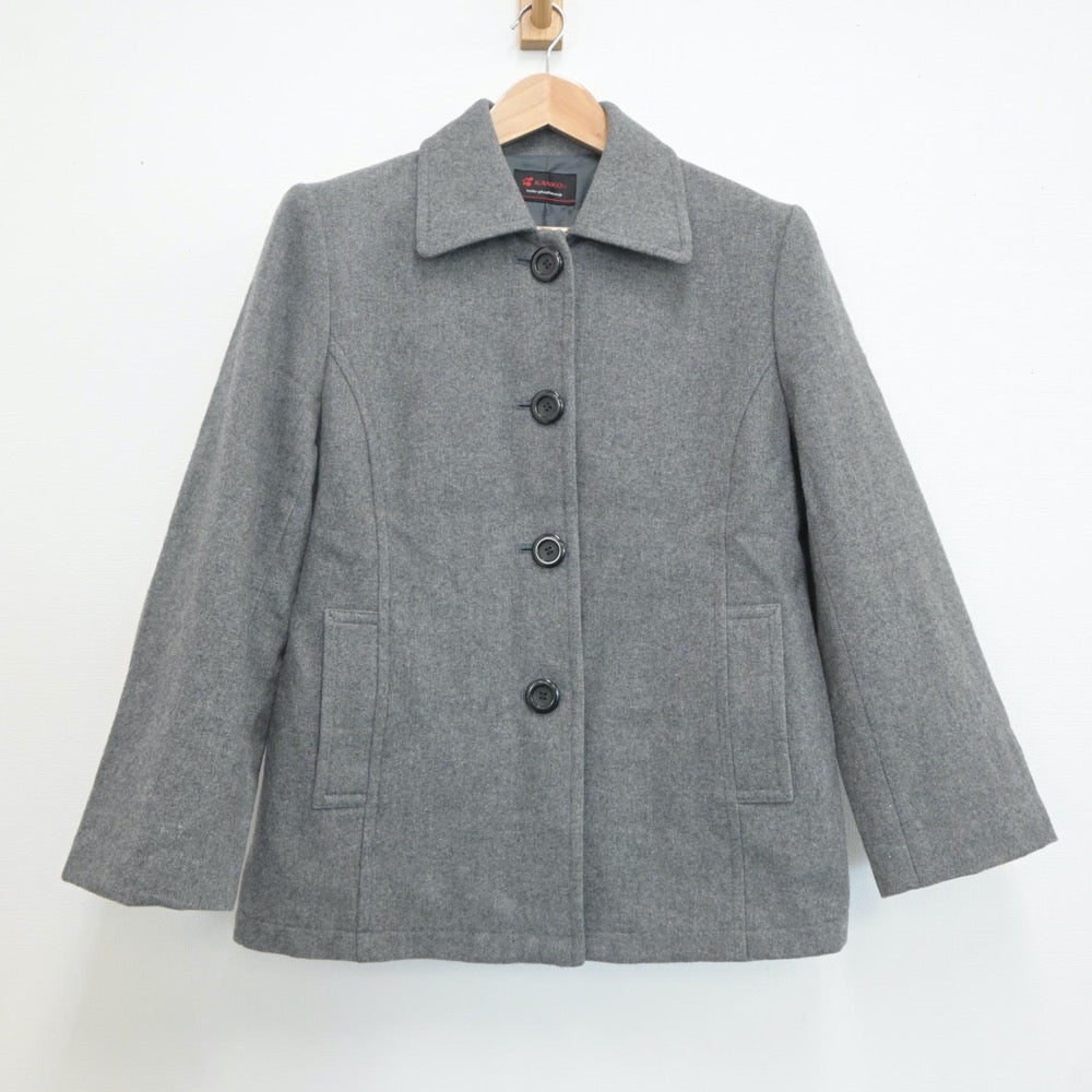 【中古】福岡県 東筑紫学園高等学校 女子制服 1点（コート）sf019775