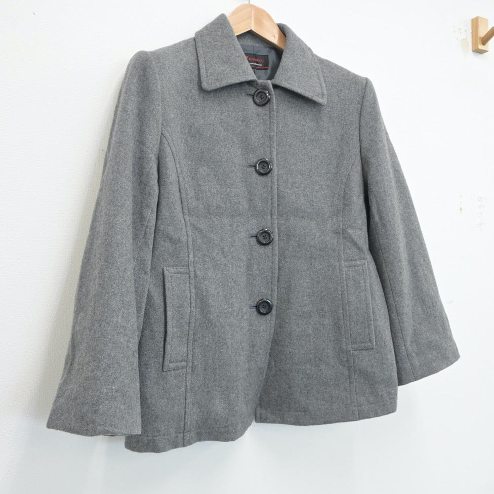 【中古】福岡県 東筑紫学園高等学校 女子制服 1点（コート）sf019775