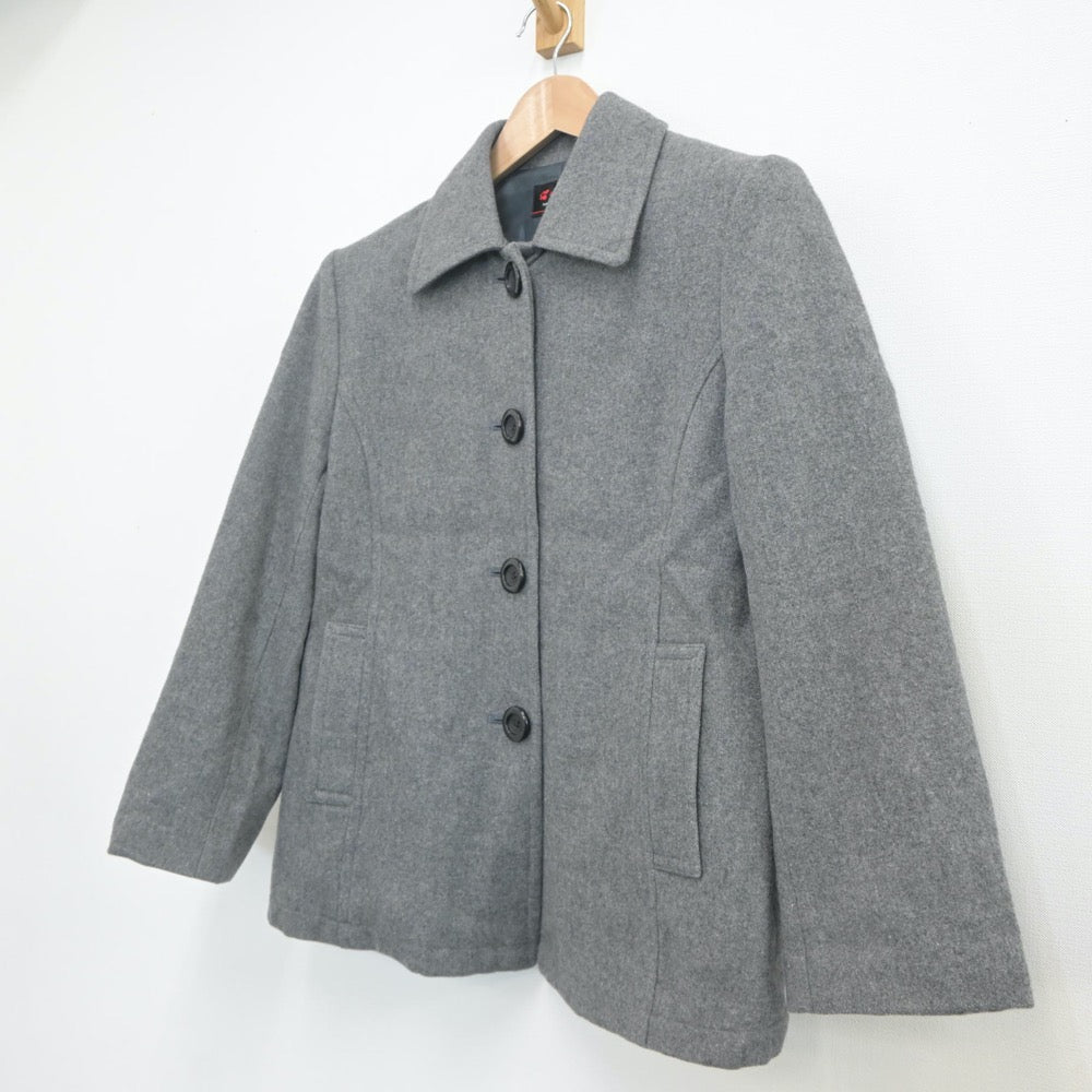 【中古】福岡県 東筑紫学園高等学校 女子制服 1点（コート）sf019775