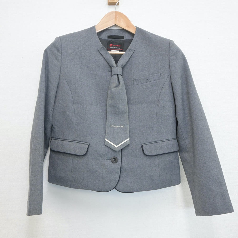 中古制服】福岡県 東筑紫学園高等学校 女子制服 3点（ブレザー
