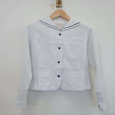 【中古】福岡県 東筑紫学園高等学校 女子制服 2点（セーラー服）sf019778