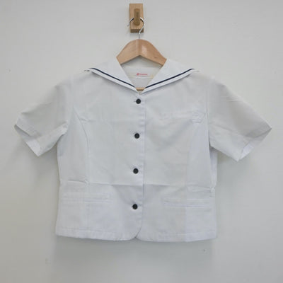 【中古】福岡県 東筑紫学園高等学校 女子制服 2点（セーラー服）sf019779