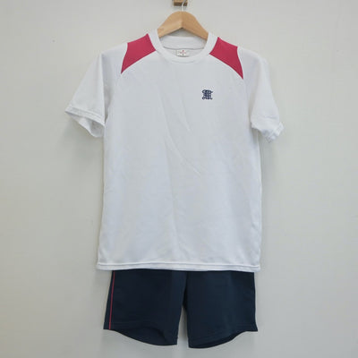 【中古】北海道 旭川農業高等学校 女子制服 3点（体操服 上・体操服 下）sf019787