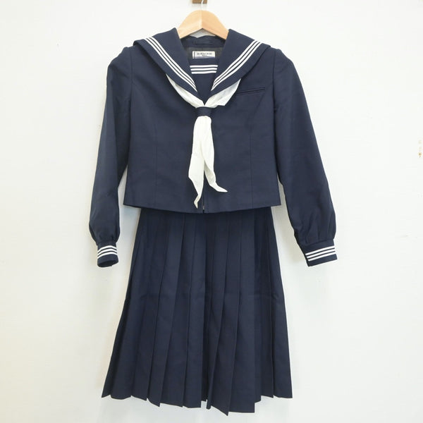 中古制服】秋田県 大仙市立大曲中学校 女子制服 3点（セーラー服・スカート）sf019790【リサイクル学生服】 | 中古制服通販パレイド