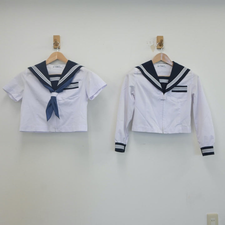 中古制服】秋田県 大仙市立大曲中学校 女子制服 4点（セーラー服・スカート）sf019791【リサイクル学生服】 | 中古制服通販パレイド