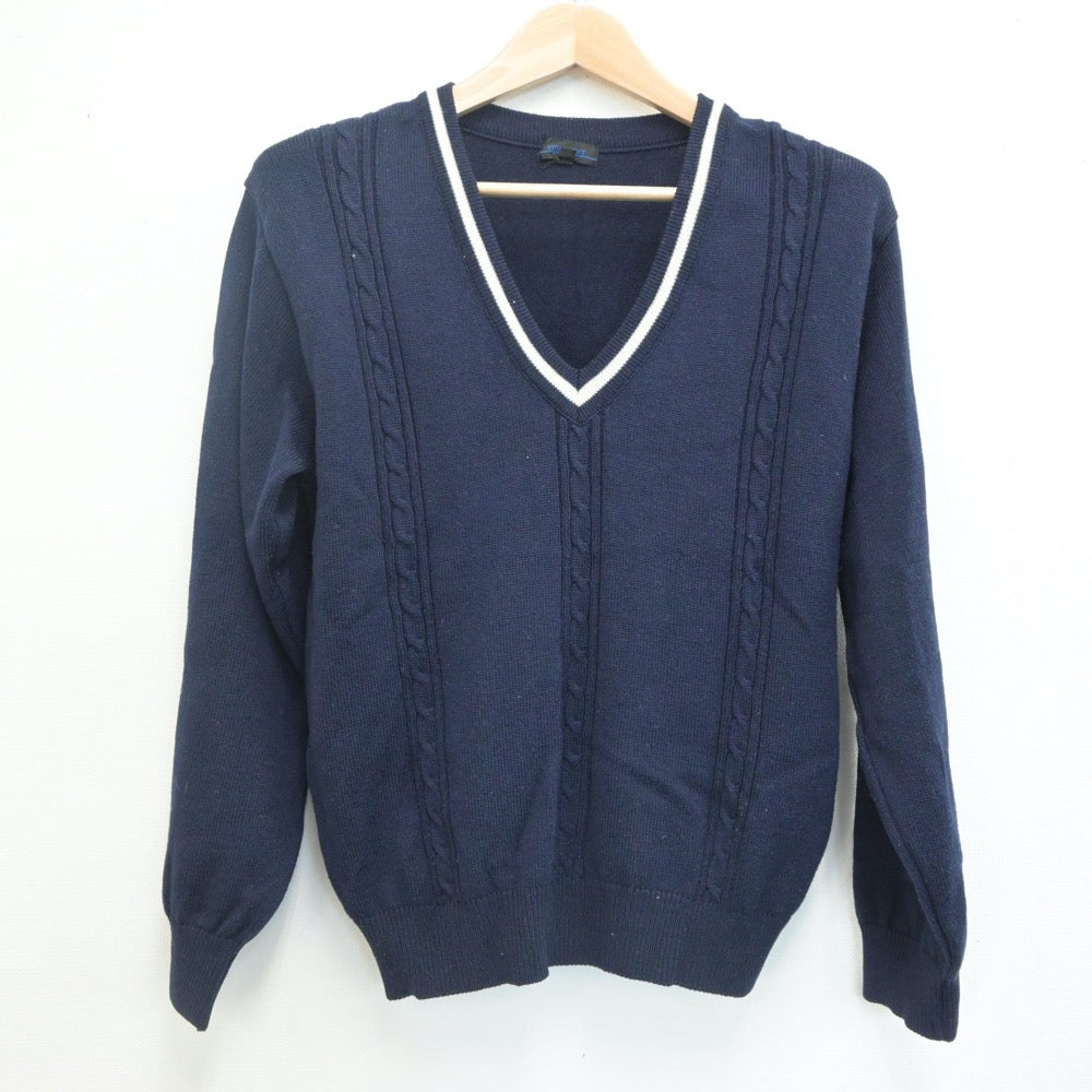 【中古】北海道 旭川農業高等学校 女子制服 1点（ニット）sf019795