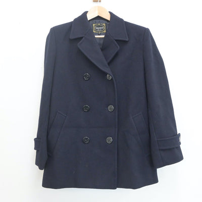 【中古】熊本県 熊本県立西高等学校 女子制服 1点（コート）sf019801