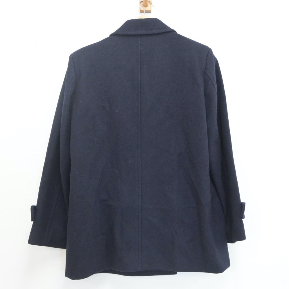 【中古】熊本県 熊本県立西高等学校 女子制服 1点（コート）sf019801