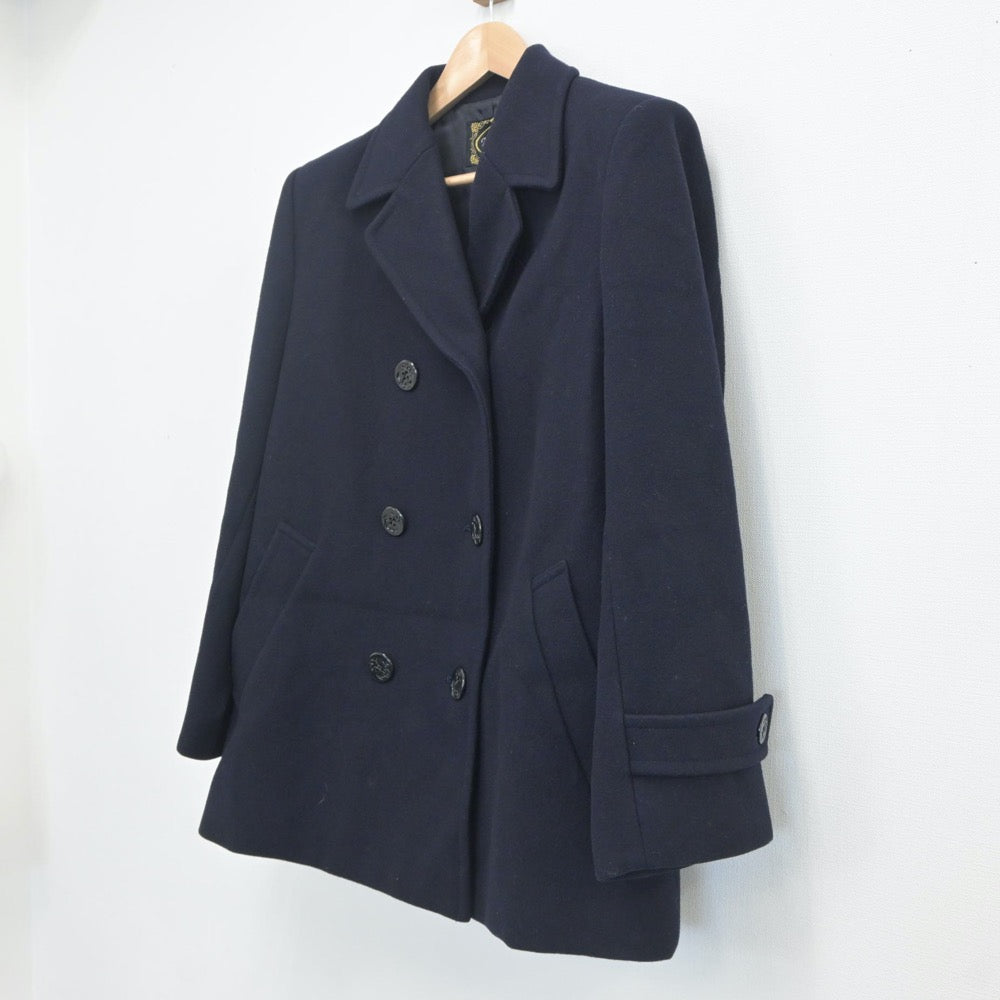 【中古】熊本県 熊本県立西高等学校 女子制服 1点（コート）sf019801