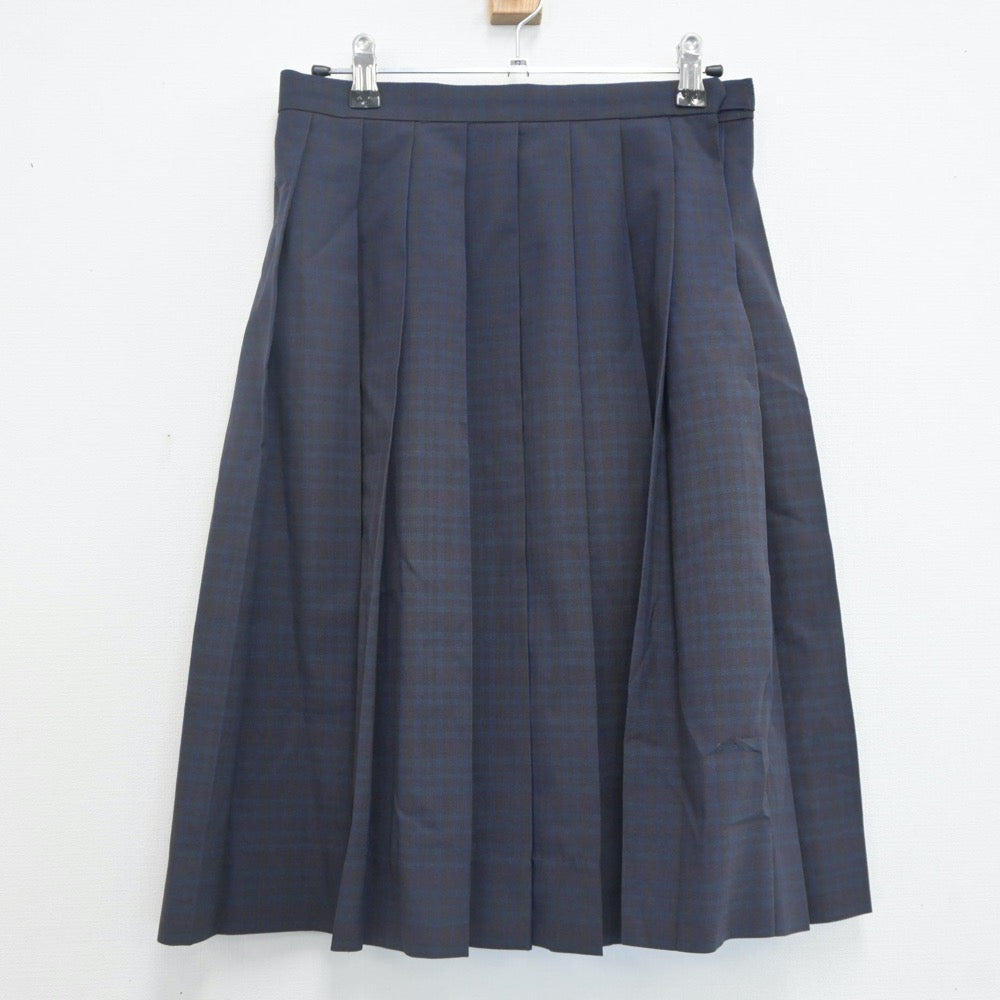 【中古】熊本県 熊本県立西高等学校 女子制服 1点（スカート）sf019802