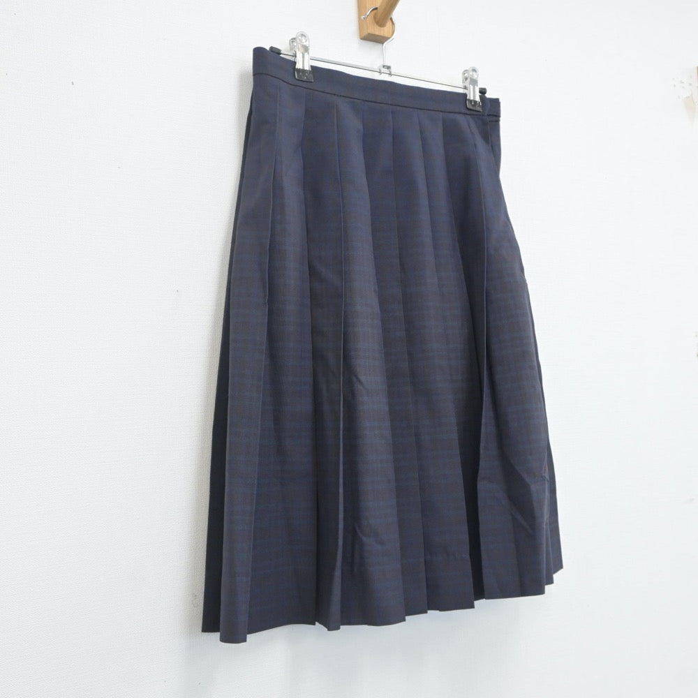 【中古】熊本県 熊本県立西高等学校 女子制服 1点（スカート）sf019802