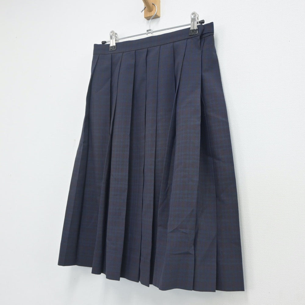 【中古】熊本県 熊本県立西高等学校 女子制服 1点（スカート）sf019802