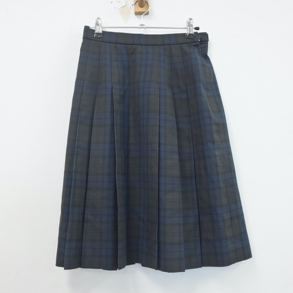 【中古】愛媛県 済美高等学校 女子制服 2点（ベスト・スカート）sf019813