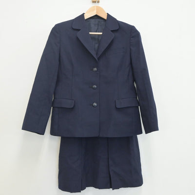 【中古】東京都 日比谷高等学校 女子制服 3点（ブレザー・スカート）sf019820