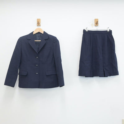 【中古】東京都 日比谷高等学校 女子制服 3点（ブレザー・スカート）sf019820