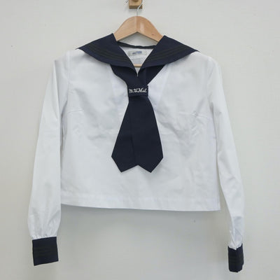 【中古】埼玉県 さいたま市立浦和高等学校 女子制服 3点（セーラー服）sf019828