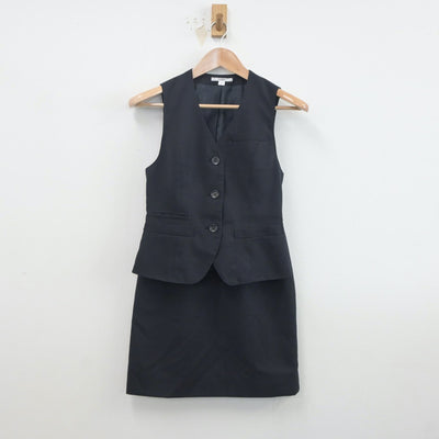 【中古】会社制服 OL制服 3点 sf019847