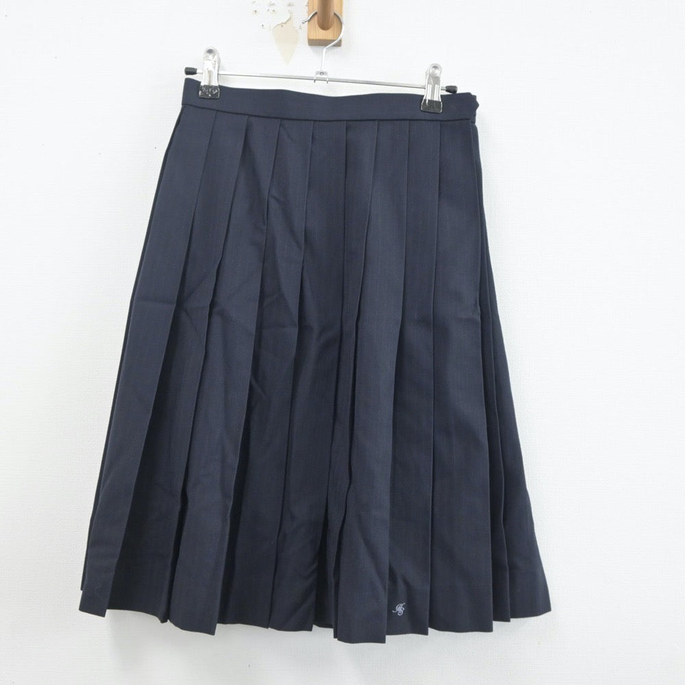 【中古】東京都 都立晴海総合高等学校 女子制服 3点（セーラー服・スカート）sf019857