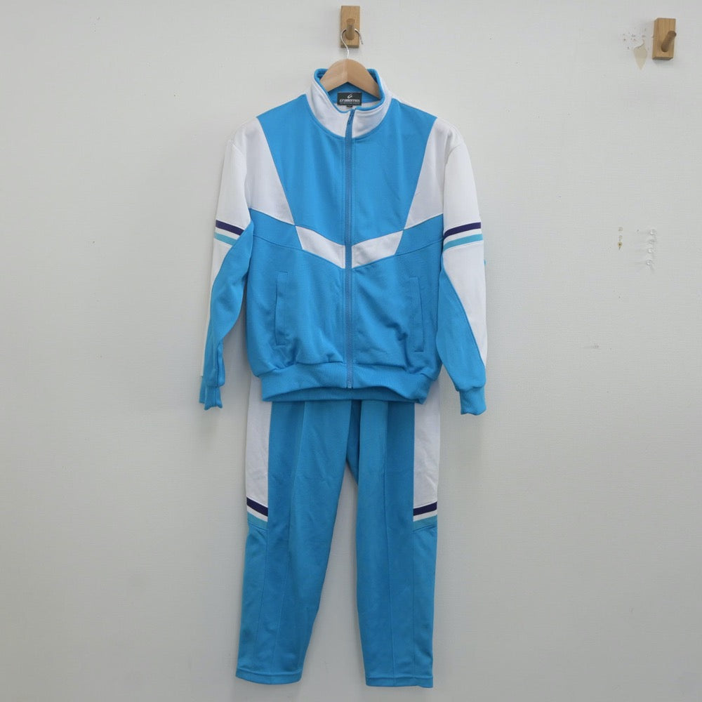 【中古】東京都 都立晴海総合高等学校 女子制服 3点（ジャージ 上・体操服 上・ジャージ 下）sf019858