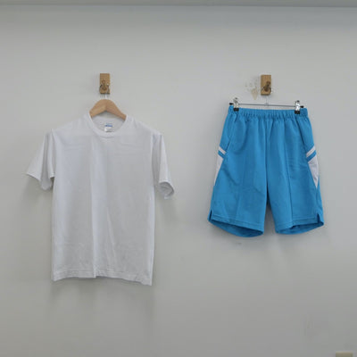 【中古】東京都 都立晴海総合高等学校 女子制服 3点（体操服 上・体操服 下）sf019859