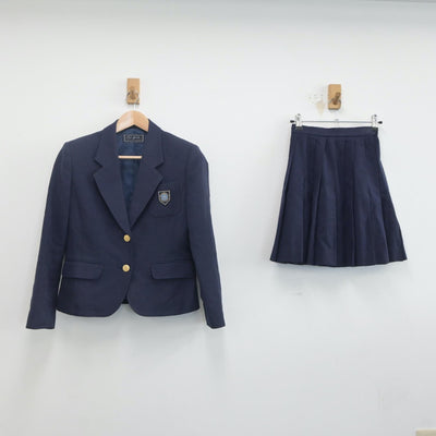 【中古】栃木県 宇都宮短大附属高等学校 女子制服 2点（ブレザー・スカート）sf019865