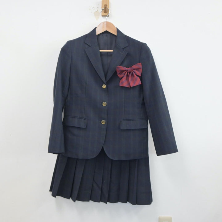 【中古制服】静岡県 湖東高等学校 女子制服 4点（ブレザー・ニット・スカート）sf019871【リサイクル学生服】 | 中古制服通販パレイド